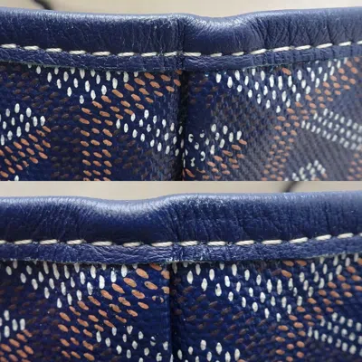 Pre-owned Goyard Navy Pvc Leather Tote Bag ()