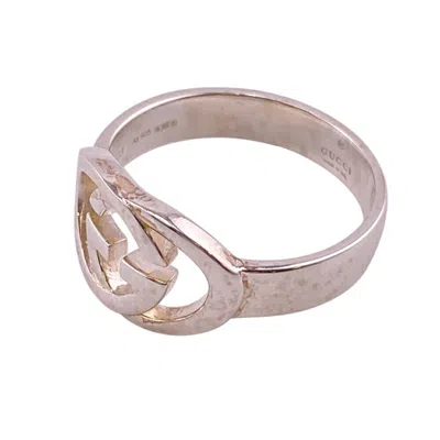 Pre-owned Gucci Silver Silver 925 Band Ring ()