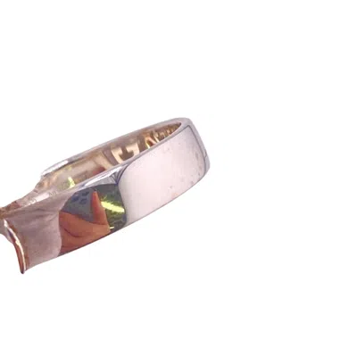 Pre-owned Gucci Silver Silver 925 Band Ring ()