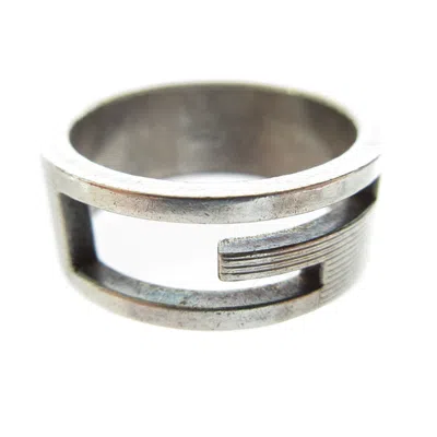 Pre-owned Gucci Silver Silver 925 Band Ring ()