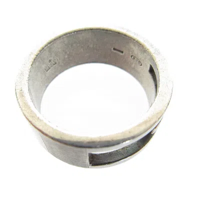 Pre-owned Gucci Silver Silver 925 Band Ring ()