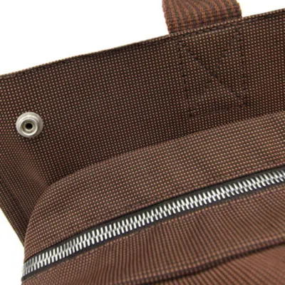 Pre-owned Hermes Brown Canvas Handbag Tote Bag ()