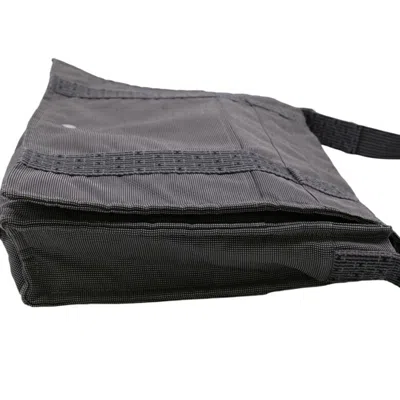 Pre-owned Hermes Gray Nylon Canvas Shoulder Bag ()