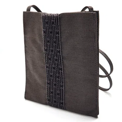 Pre-owned Hermes Her Line Gray Canvas Shoulder Bag ()
