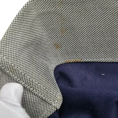 Pre-owned Loewe Gray Navy Canvas Leather Tote Bag () In Gray, Navy