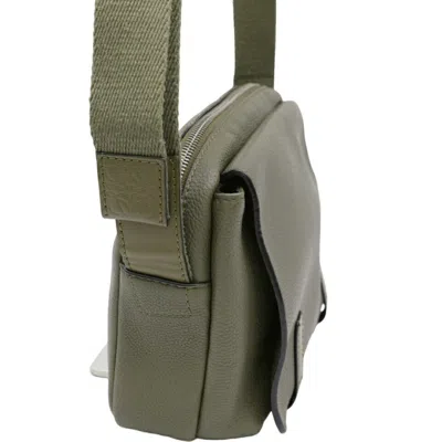Pre-owned Loewe Khaki Leather Shoulder Bag ()