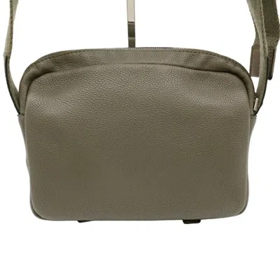 Pre-owned Loewe Khaki Leather Shoulder Bag ()