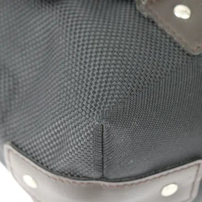 Pre-owned Louis Vuitton Black Damier Canvas Leather Messenger Bag Shoulder Bag ()