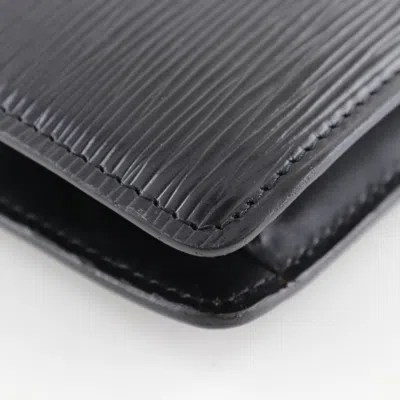 Pre-owned Louis Vuitton Black Epi Leather Clutch Bag ()