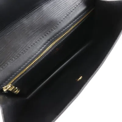 Pre-owned Louis Vuitton Black Epi Leather Clutch Bag ()