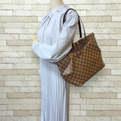 Pre-owned Louis Vuitton Brown Damier Canvas Shoulder Bag ()