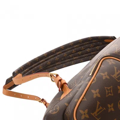 Pre-owned Louis Vuitton Brown Monogram Canvas Backpack ()