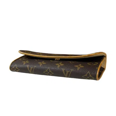 Pre-owned Louis Vuitton Brown Monogram Canvas Pochette Shoulder Bag ()