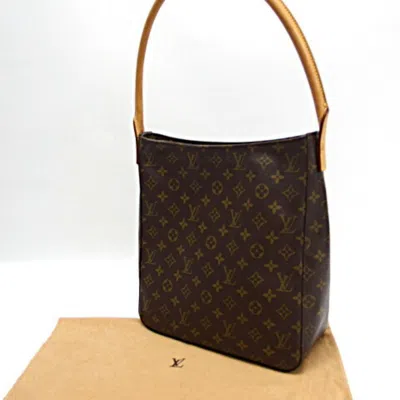 Pre-owned Louis Vuitton Brown Monogram Canvas Shoulder Bag ()