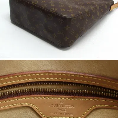 Pre-owned Louis Vuitton Brown Monogram Canvas Shoulder Bag ()