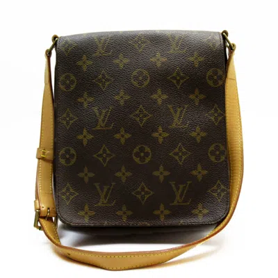 Pre-owned Louis Vuitton Brown Monogram Canvas Shoulder Bag ()