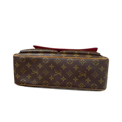 Pre-owned Louis Vuitton Brown Monogram Canvas Shoulder Bag ()
