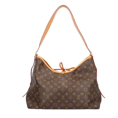 Pre-owned Louis Vuitton Brown Monogram Canvas Shoulder Bag ()