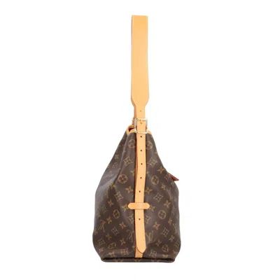 Pre-owned Louis Vuitton Brown Monogram Canvas Shoulder Bag ()