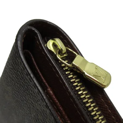 Pre-owned Louis Vuitton Brown Monogram Canvas Wallet (bi-fold) ()