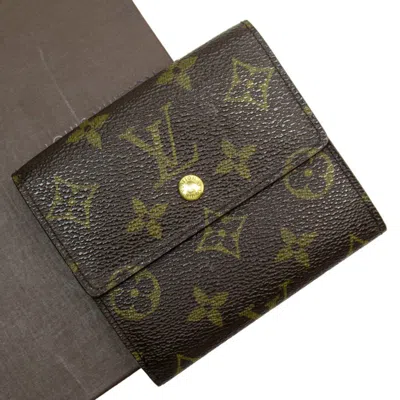 Pre-owned Louis Vuitton Brown Monogram Canvas Wallet (bi-fold) ()