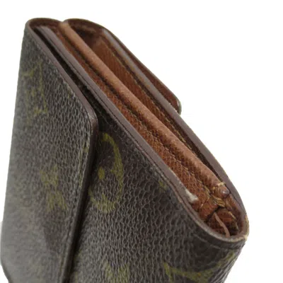 Pre-owned Louis Vuitton Brown Monogram Canvas Wallet (bi-fold) ()
