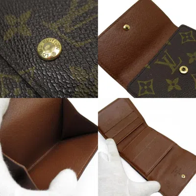 Pre-owned Louis Vuitton Brown Monogram Canvas Wallet (bi-fold) ()