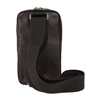 Pre-owned Louis Vuitton Coffee Leather Fanny Pack Shoulder Bag Sling Bag ()