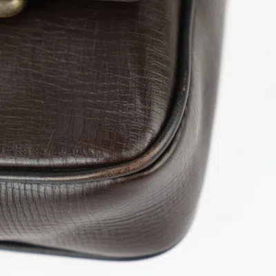 Pre-owned Louis Vuitton Coffee Leather Fanny Pack Shoulder Bag Sling Bag ()