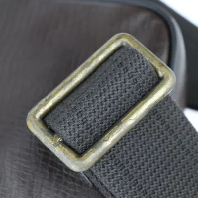 Pre-owned Louis Vuitton Coffee Leather Fanny Pack Shoulder Bag Sling Bag ()