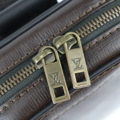 Pre-owned Louis Vuitton Coffee Leather Fanny Pack Shoulder Bag Sling Bag ()