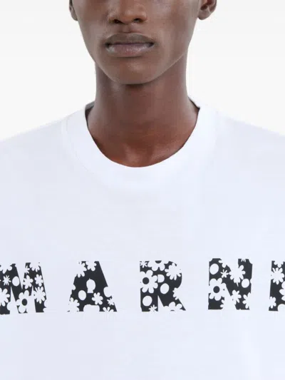 Marni Pop Fields Logo Graphic T-shirt