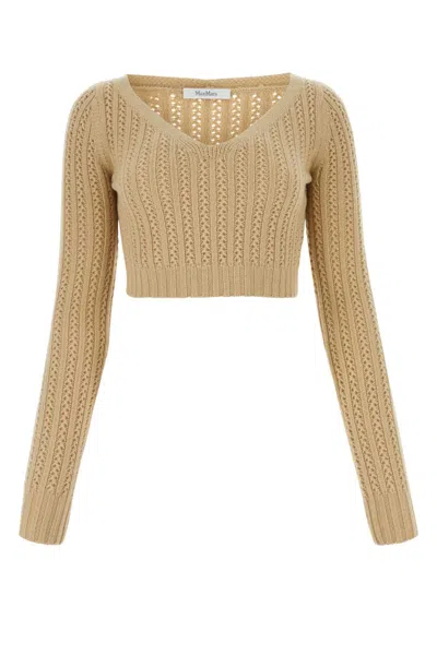 Max Mara Short Wool Blend Ifrem Sweater