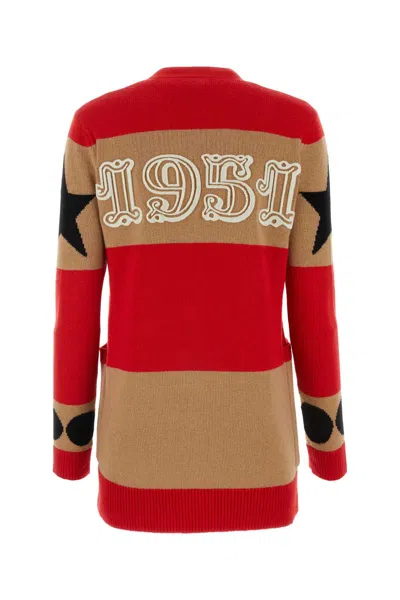 Max Mara Multicolor Valido 1951-motif Striped Cardigan