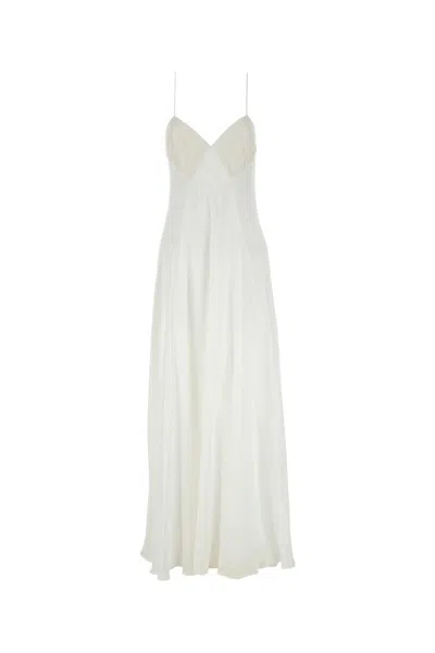 Max Mara Calmi Georgette Maxi Dress