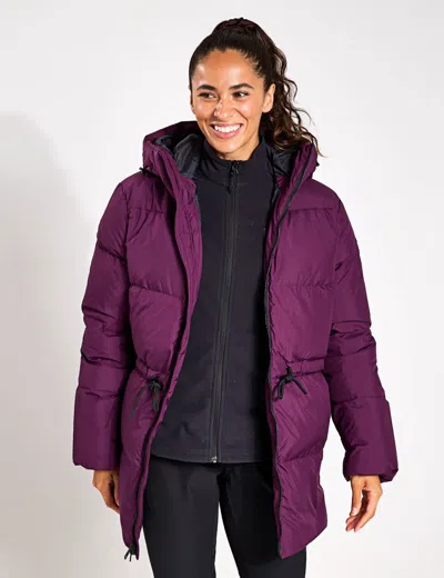 Shop Jack Wolfskin Kirschallee Jacket In Purple
