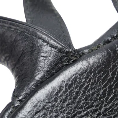 Pre-owned Balenciaga Black Leather Backpack ()