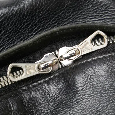 Pre-owned Balenciaga Black Leather Backpack ()