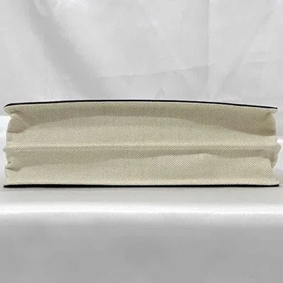 Pre-owned Balenciaga Black White Canvas Shoulder Bag () In Black, White