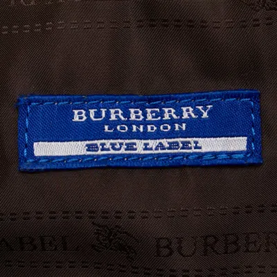 Pre-owned Burberry Blue Label White Leather Shoulder Bag ()