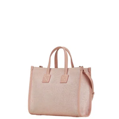 Pre-owned Burberry Pink Canvas Shoulder Bag Tote Bag ()