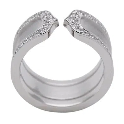 Pre-owned Cartier White Gold White Gold (18k) Band Ring ()