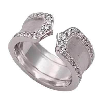 Pre-owned Cartier White Gold White Gold (18k) Band Ring ()