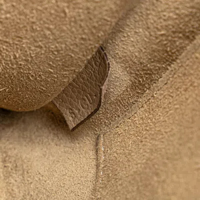 Pre-owned Celine Beige Leather Handbag Shoulder Bag ()