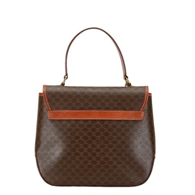Pre-owned Celine Brown Pvc Leather Handbag Shoulder Bag ()