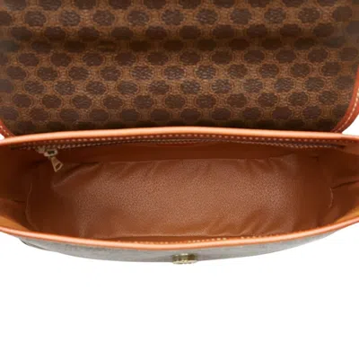 Pre-owned Celine Brown Pvc Leather Handbag Shoulder Bag ()
