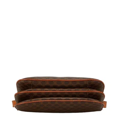 Pre-owned Celine Brown Pvc Leather Shoulder Bag ()