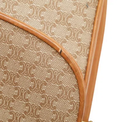 Pre-owned Celine Macadam Brown Pvc Leather Shoulder Bag ()