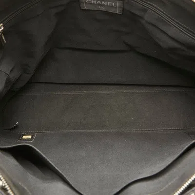 Pre-owned Chanel Black Caviar Leather Tote Bag ()