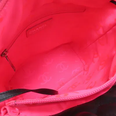 Pre-owned Chanel Black Leather Tote Bag ()